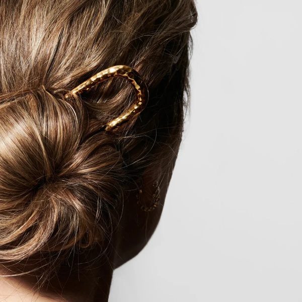 Golden Arc Hairpin - Image 3