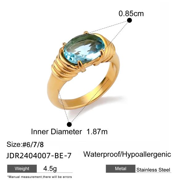 Seaside Sparkle Ring - Image 6